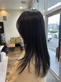 ヘアーワークス ボナ(HAIR WORKS bona.) 暗めの色でも透明感を出せる!うる艶カラー