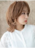 イヤリングカラー抜け感ハイレイヤーウルフカットX越谷20代30代