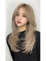 チャチャブラン アミー(cha-cha Blanc Amie) レイヤー×ミルクティーベージュ