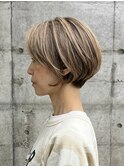 ショートボブ　レイヤーボブ　ボブ　二子玉川