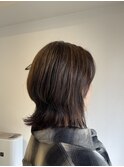 ウルフカット×メッシュ