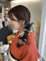 ガーデン プリヴェ(GARDEN:Prive) 卒業式ヘアセット 編みおろし