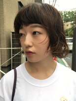 ナヌークカフラ(nanuk kafla)&nbsp;ボブパーマ/ニュアンスパーマ/ドライパーマ/オン眉/似合わせ