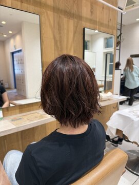 アピッシュ シーナ 海老名店(apish ciena) ショート緩めパーマ