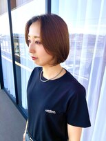 シアン(cyan)&nbsp;【粕屋・志免】横顔まで美人に。大人の洗練くびれボブ
