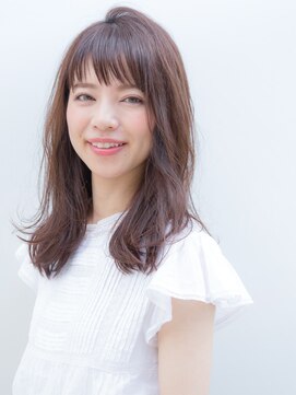 ノラ ヘアーサロン(NORA HAIR SALON) NORA【ERI】シースルー小顔前髪くせ毛風ゆるふわデジタルパーマ
