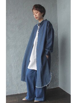 ソルト(Salt) 大名<Salt>マニッシュショート×ベージュカラー(OKABE)3