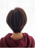 30代、40代人気 お手入れ簡単☆大人可愛い小顔ショート