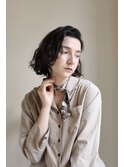 くせ毛を活かしたナチュラルボブパーマ