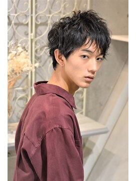 美容室ピュール(PUUR) スパイラルパーマ/ツーブロック/ショートレイヤー/マッシュ