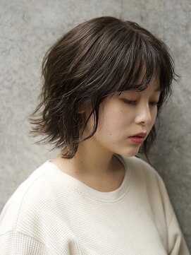 ヘアサロン ハクギンザ(hair salon haku GINZA) 【haku/川口】ラフ外ハネボブ[銀座/銀座5丁目]