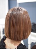 ボブヘア 酸熱トリートメント