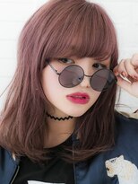 アグ ヘアー リンクス 大塚店(Agu hair lynx)&nbsp;Agu hair lynx ピンクアッシュのセミウェットルーズウェーブ