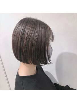エイト ヘアサロン 渋谷本店(EIGHT) ミニボブ×アッシュグレージュ