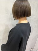 [kichi.] ミニボブ×くすみベージュ