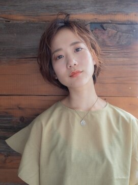 ディバイン ティエドゥール お花茶屋(divine tiedeur) 丸みグラデーションボブ