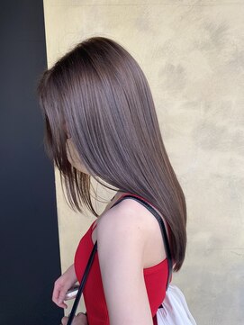 ゼスト フィーノ(ZEST fino) 【ZEST立川 橋本姫奈】髪質改善×柔らかオリーブベージュ