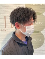 ヘアーデザイン ビビッド(HAIR DESIGN VIVID) ツイストスパイラルパーマ/メンズパーマ/メンズカット/日光