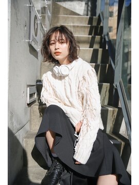 トゥーリ よろずや通り店(tuuli) 大人可愛い薄めバングくびれヘアヘルシースタイル☆髪質改善