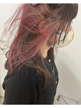 キー(kii) インナーカラー/イヤリングカラー/20代/30代