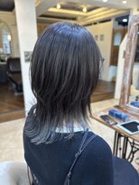 ロストシティ 横浜(LOST CITY)&nbsp;ウルフカット_グレージュ_インナーカラー【Lostcity横浜】