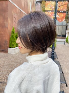 ジアン バイ ミルボン 西宮ガーデンズプラス(GIEN by milbon) 前髪なし/クビレ/ボブショート/20代30代40代50代