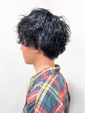 レイール 下北沢(Reir) 【Reir_下北沢】*メンズパーマ＋クラウドマッシュ+