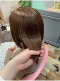 髪質改善*大人ボブ×ベージュ*美髪ケア☆_Pink行徳駅 妙典駅