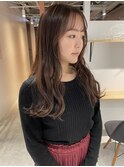【松本咲花】ブリーチなしダブルカラーチョコレートベージュ人気