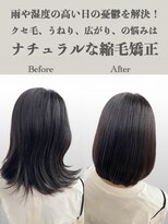 サラジュ 仁川店(SARAJU)&nbsp;ナチュラル縮毛矯正ボブ