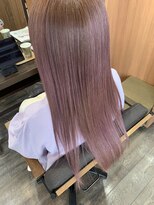 ジッピー ヘアーコレクション 白髪ぼかし　シークレットハイライト　モーヴピンク