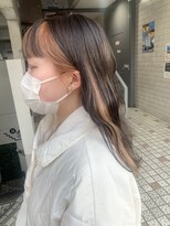 ヘアメイク ポルテ(HAIR MAKE PORTE)&nbsp;ショコラ×オレンジ