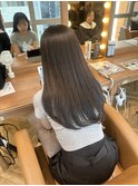 6ターングレージュカラー×艶髪縮毛矯正