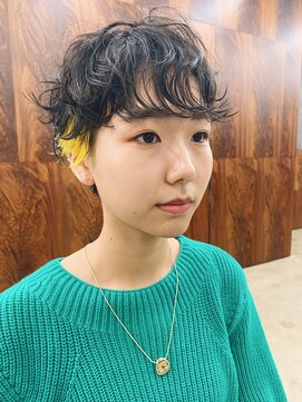 キーチェ 梅田中崎町(keych) イヤリングカラー/ベリーショート[中崎町/梅田駅］