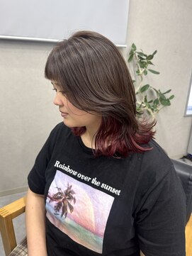 パロ(PALO) インナーカラー/コーラルピンク