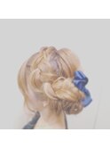 結婚式で活躍！！太編アップスタイルヽ(^o^)丿