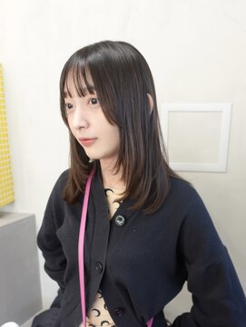 ネアー 新潟(NEER) アプリコットオレンジ/くびれヘア/ウェーブショート［新潟］