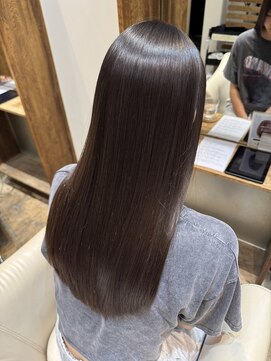 ラウブロッサム 大宮西口店(Lau Blossom) 髪質改善カラー+髪質改善トリートメント+ミルクティーブラウン