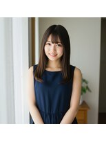 コトナ 越谷店&nbsp;小顔に見える／ミディアムレイヤー×ナチュラルブラウン/越谷