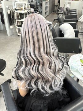 シェイロ(Cielro) 【ホワイト×エクステ60本/ローライトエクステ】SAKI