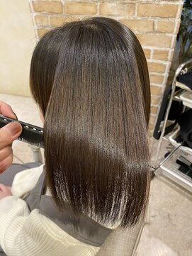 ジュネス 相模大野(JEUNESSE) 【髪質改善縮毛矯正】乾かしただけで自然とまとまる内巻きボブ