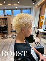 ルースト 原宿店(ROOST) MEN’S HAIR/波巻ツイストスパイラル/フェザーパーマ/原宿