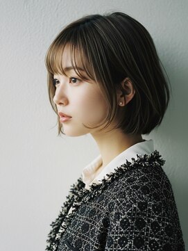 コトナ 越谷店 忙しい30代に人気!越谷の大人可愛いボブ×ココアブラウン