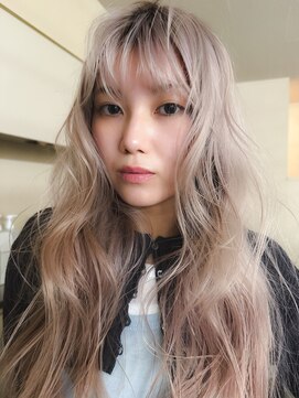 ヤント(yant) シアーピンク×ラフロング