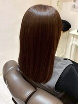 コルテ 倉敷西阿知店(CoRte.)&nbsp;髪質改善トリートメント/サラサラへア/キャラメルブラウン/艶髪