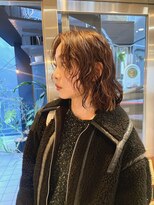 パープル(PURPLE)&nbsp;パーマ/ボブパーマ/ウルフパーマ