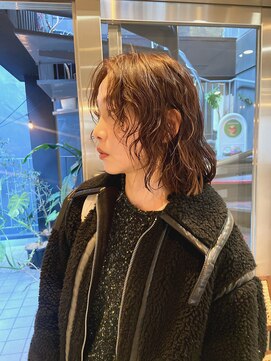 パープル(PURPLE) パーマ/ボブパーマ/ウルフパーマ