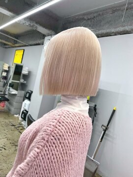 レイム(LAME) ミディアムヘアショートカットウルフボブマッシュウルフカット