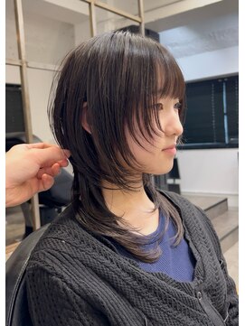 アイドットプラスフェリシア 表参道(i.+FERiCIA.) レイヤーウルフカット/ハッシュカット/顔まわりレイヤーカット