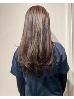 ギネス(Giness)&nbsp;【艶感美髪】ナチュラルブラウンロングダークアッシュ